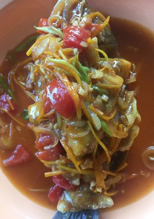 Foto resep Gurame Goreng Asam Manis