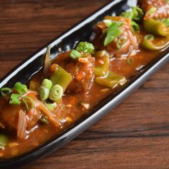 A picture of Veg Manchurian.