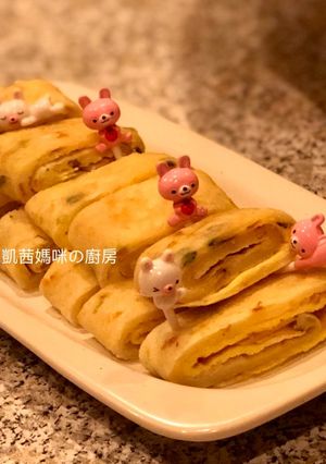 A picture of Nutritious and Quick Scallion Pancakes.