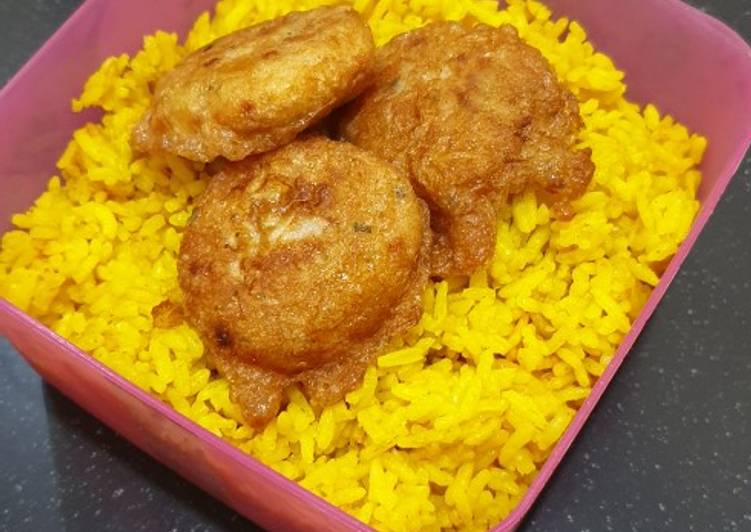 Nasi Kuning Rice Cooker (cepat,mudah &amp; lezat)