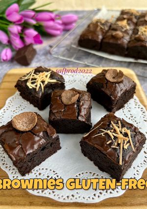 Foto resep Brownies Panggang Gluten-Free