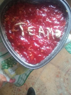 Una foto de Tarta helada San Valentín