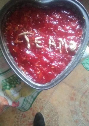 Una foto de Tarta helada San Valentín