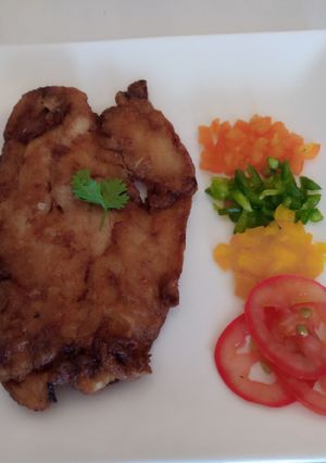A picture of Pan fried fish.