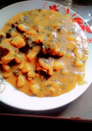 A picture of Yummy Plantain porridge (unripe plantain).