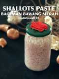 Shallots Paste (BACEMAN Bawang Merah)