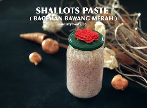 Foto resep Shallots Paste (BACEMAN Bawang Merah)