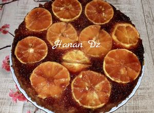 صورة لوصفة كيك البرتقال مكرمل 🍊