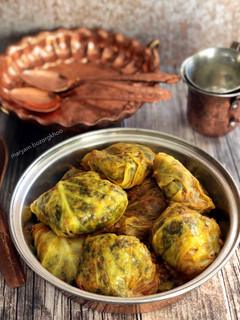عکسی از دستور دلمه کلم برگ