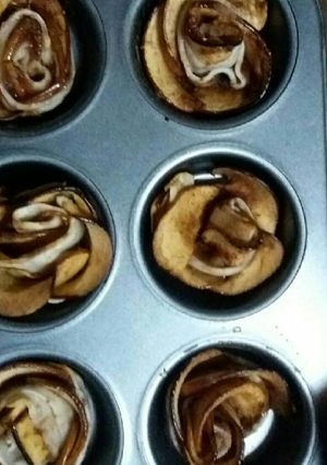 Una foto de Rosas de Manzana y canela