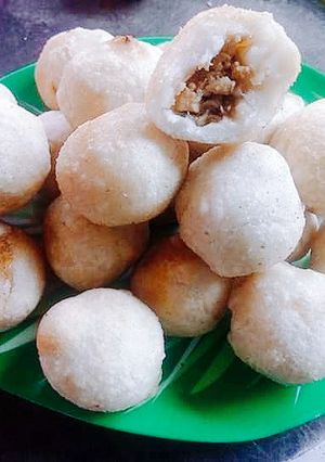 Hình của món Bánh rán mặn mini.