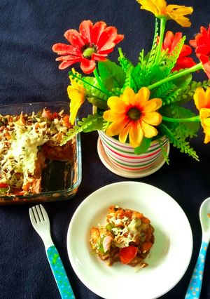 মেক্সিকান চীজ চিকেন (mexican cheese chicken recipe in Bengali) রেসিপির প্রধান ছবি