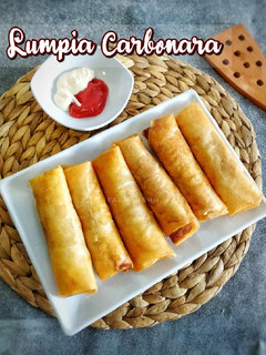 Foto resep Lumpia Carbonara