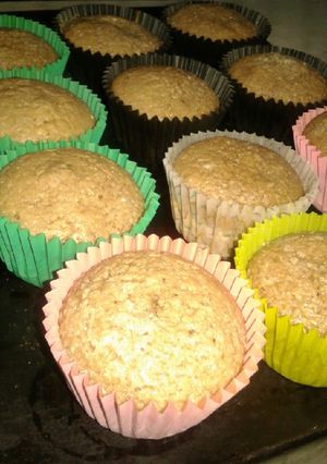 Una foto de Cupcakes de leche chocolatada