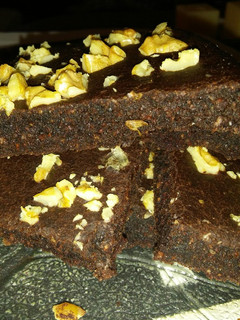 Una foto de Brownie vegano light rápido, y súper fácil