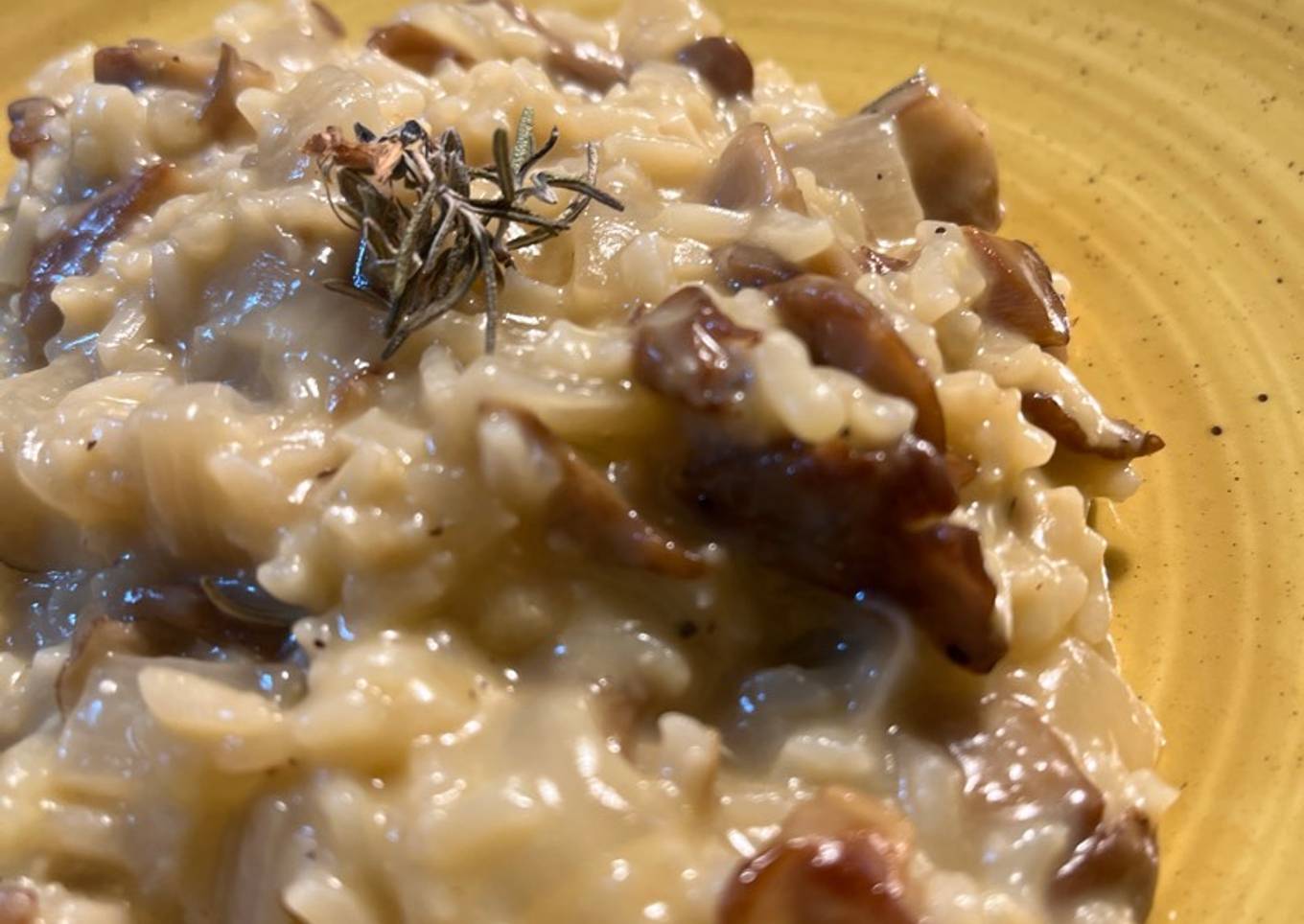 Risotto de setas