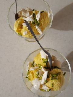 عکسی از دستور بستنی سنتی زعفرانی 🍨🍧