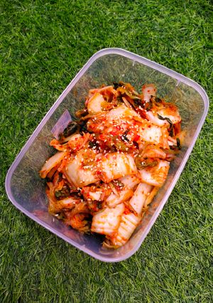 Foto resep Kimchi (Bae-chu Geot-jo-ri, 100% bahan lokal)
