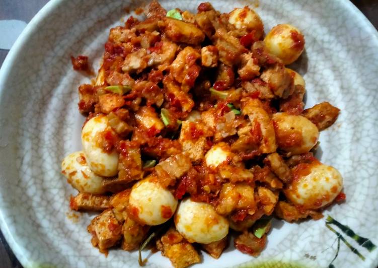 Resep Terbaik Telur puyuh balado Mantul Banget