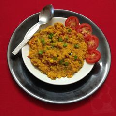 A picture of Roti upma.