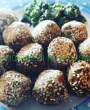 Polpette di riciclo speziate di lenticchie, rape e farro