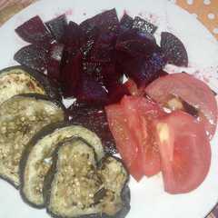 A picture of Berenjenas a la plancha.