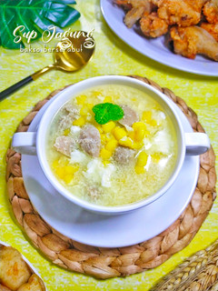 Foto resep Sup Jagung Bakso Berserabut