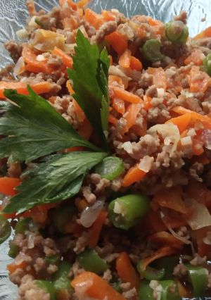 Foto resep MP asi 1 tahun daging sayur mayur