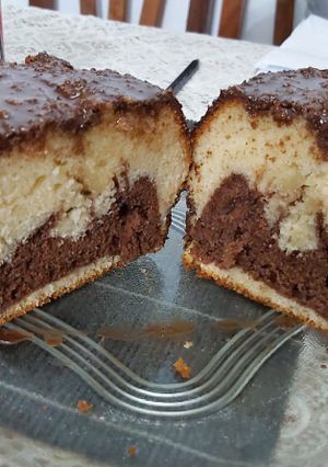 Una foto de Budín marmolado 😍