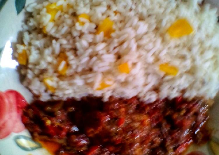 Recipe of Perfect Sunshine Rice and Kienyeji