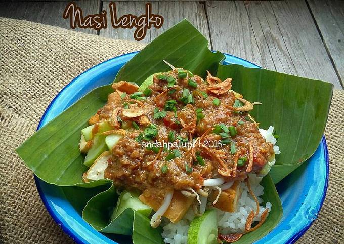 Cara membuat Nasi Lengko