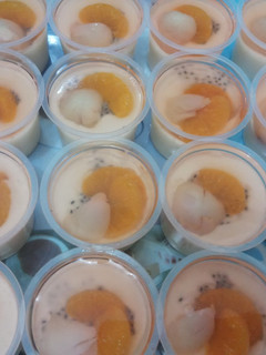 Foto resep Puding Susu Buah