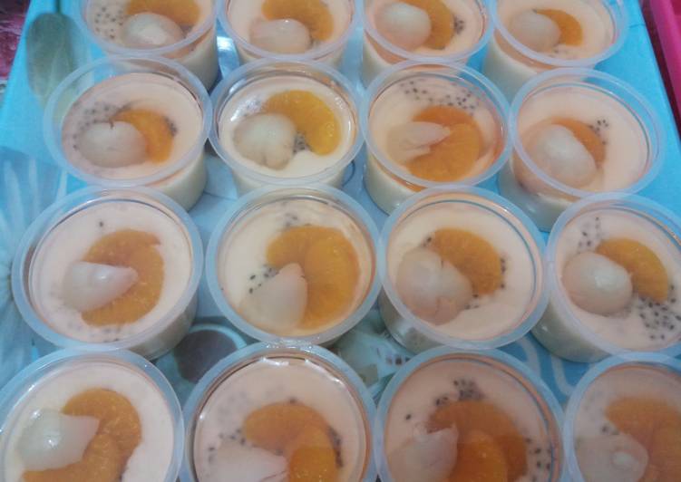 Puding Susu Buah