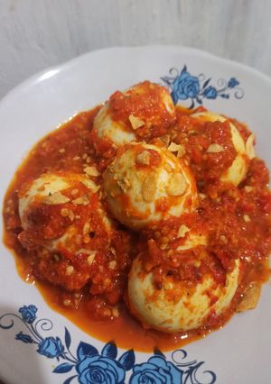 Foto resep Balado Telur Enak Mudah Simpel