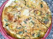 Une photo de omelette four