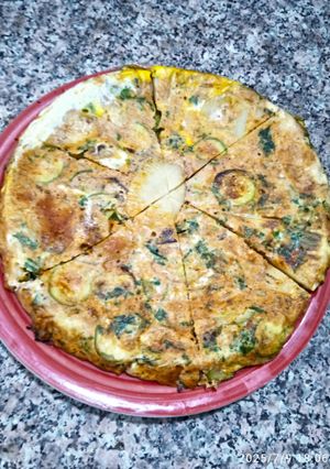 A picture of Summer Vegetable Omelette.