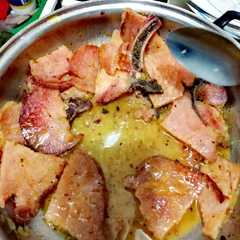 Una foto de Chuletas ahumadas a la naranja fácil y rápido