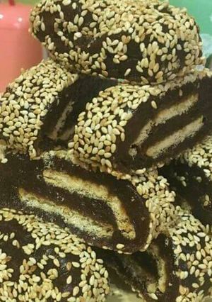 صورة لوصفة رول التمر