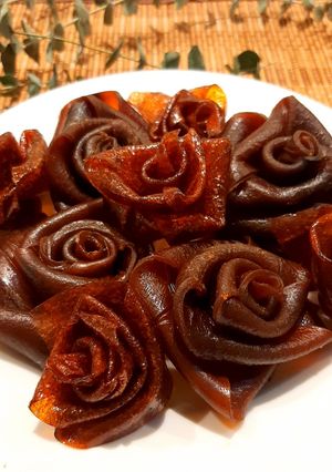 عکسی از دستور لواشک آلو