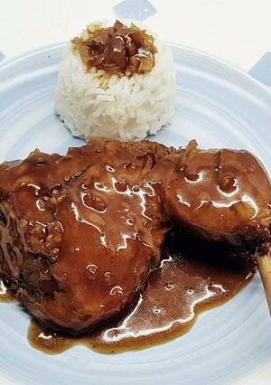 A picture of Teriyaki Chicken Drumsticks in Crock-Pot Slow Cooker.
