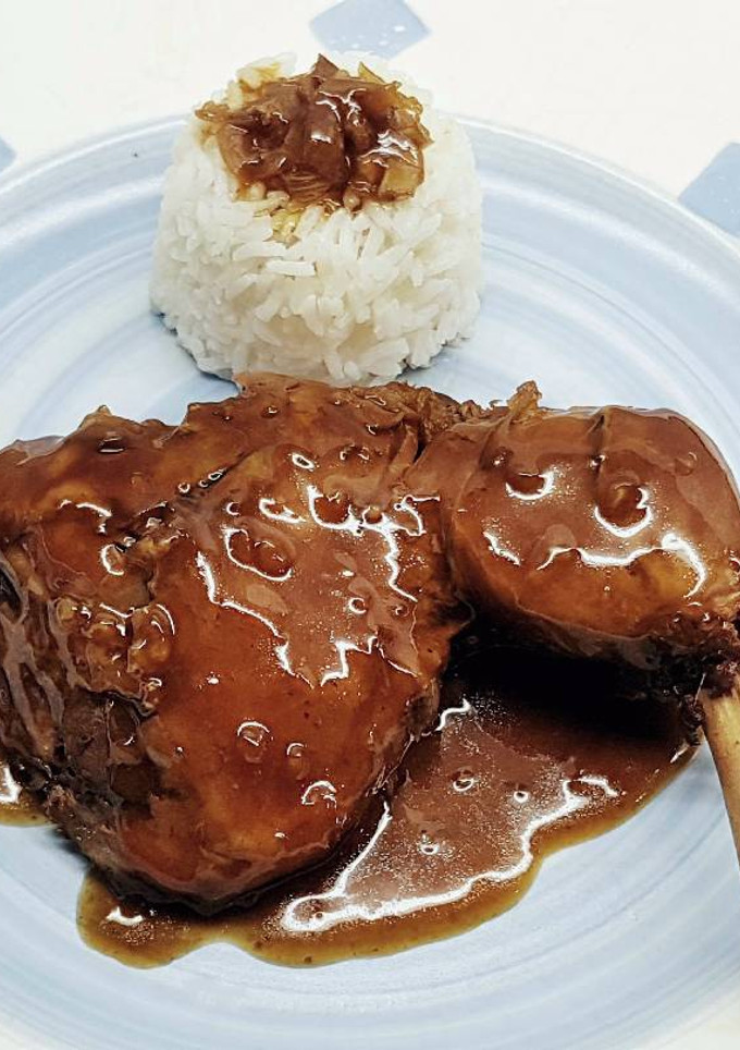 Una foto de Muslos de Pollo Teriyaki en Olla de cocción lenta Crock pot