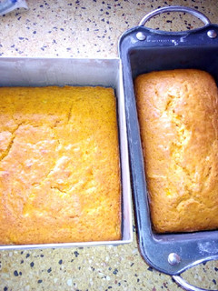 A picture of Orange banana cake #SnacksContest.