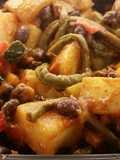 Papas con Nopalitos 