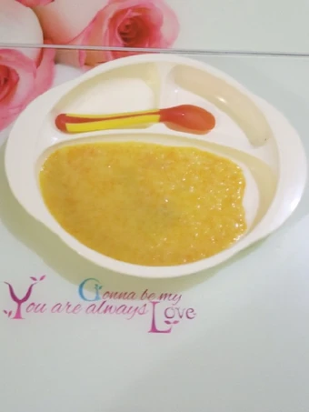 Langkah Mudah untuk Membuat Resep Bubur MPAsi wortel Ayam bayi 9 bulan yang  Bikin Ketagihan Anti Ribet, Bisa Manjain Lidah
