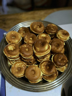 Una foto de Mini donas en máquina