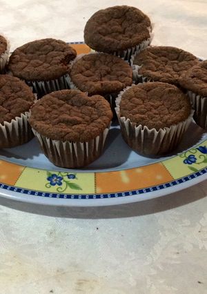Una foto de Cupcakes de chocolate