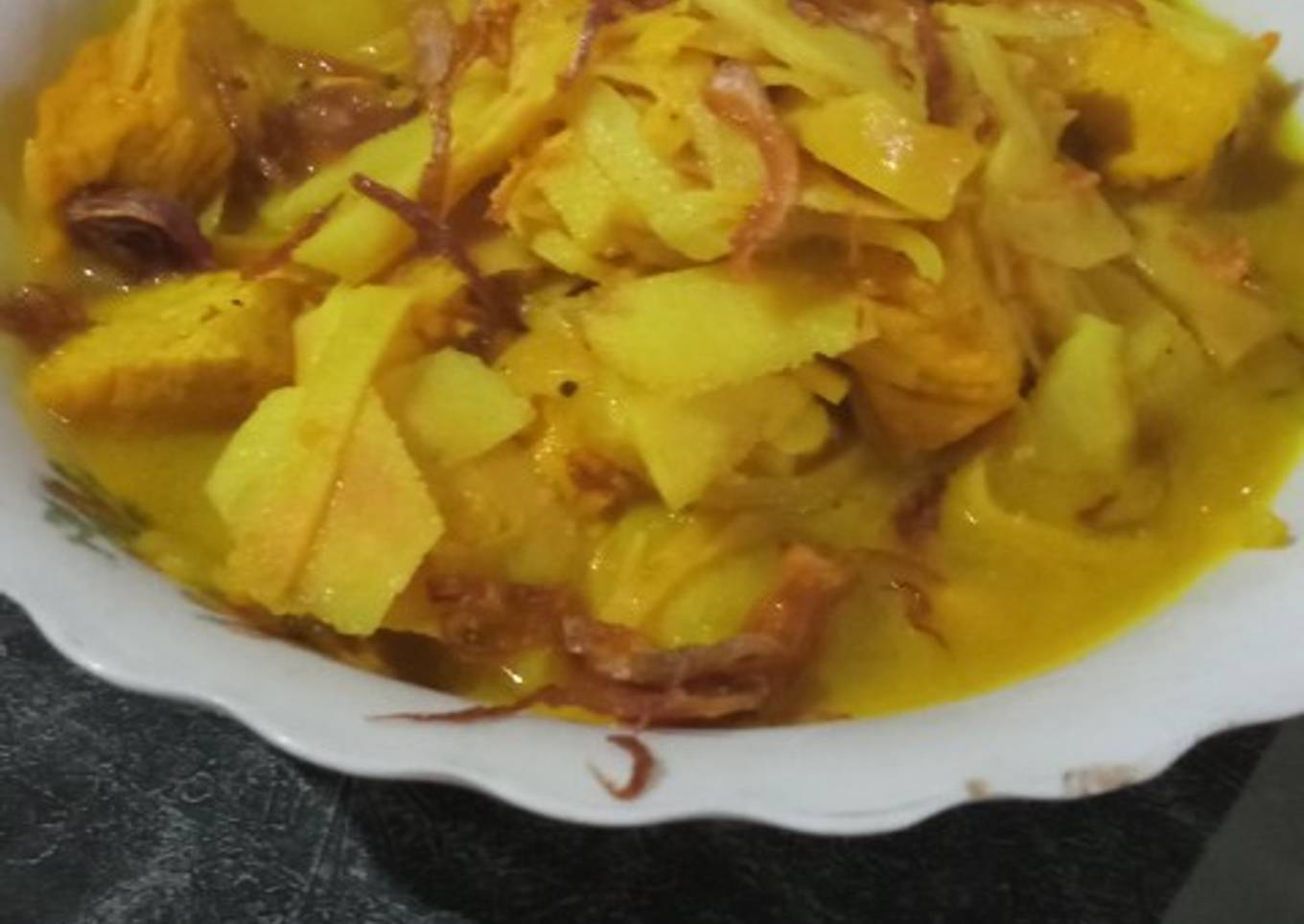 Gulai Rebung Tahu Gurih Mantap