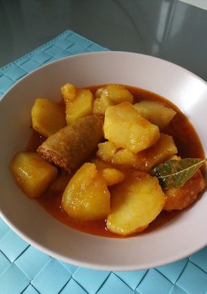 Foto principal de Patatas guisadas con chorizo🥔