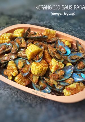 Foto resep Kerang Saus Padang (dengan jagung)