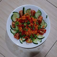 A picture of Vegetable salad.